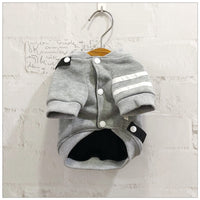 HKM-5216189 Cozy Cotton Dog Hoodie Coat for Autumn and Winter, Sleeved Design, Available in Multiple Sizes