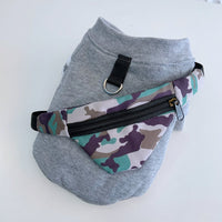 HKM-5216189 Cozy Cotton Dog Hoodie Coat for Autumn and Winter, Sleeved Design, Available in Multiple Sizes