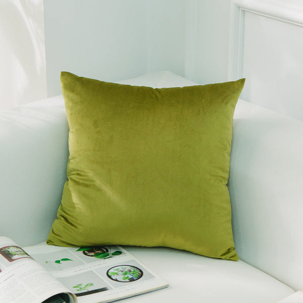 HKM-521747 Dutch Suede Velvet Pillow Cushion in Various Colors and Sizes for Home and Office Use