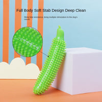 HKM-5218365 Interactive Dog Teething Cucumber – Durable Bite-Resistant Training Toy