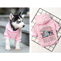 HKM-5219261 Cozy Cotton Hoodie for Dogs - Warm and Loose Fit in Black, Grey, Red, Sizes S-XXL