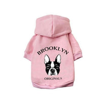 HKM-5219261 Cozy Cotton Hoodie for Dogs - Warm and Loose Fit in Black, Grey, Red, Sizes S-XXL