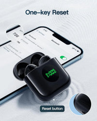 HKM-521939 TWS Gaming Wireless Earbuds with LED Display – High-Performance Bluetooth Headset for Mobile and Gaming Use