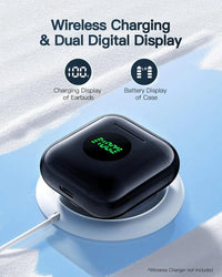 HKM-521939 TWS Gaming Wireless Earbuds with LED Display – High-Performance Bluetooth Headset for Mobile and Gaming Use
