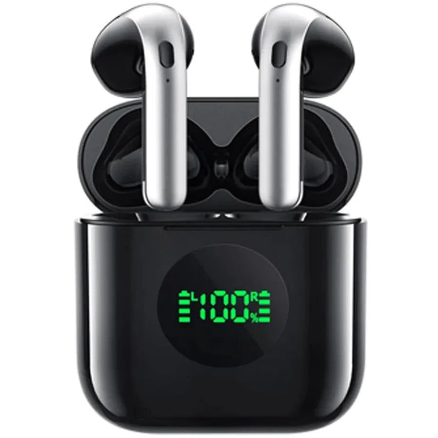 HKM-521939 TWS Gaming Wireless Earbuds with LED Display – High-Performance Bluetooth Headset for Mobile and Gaming Use