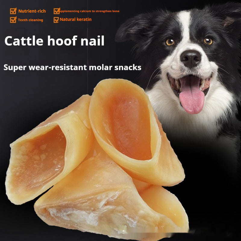 HKM-5219517 Natural Cowhide Anti-Bite Chew Snacks for Small and Medium Dogs