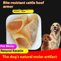 HKM-5219517 Natural Cowhide Anti-Bite Chew Snacks for Small and Medium Dogs