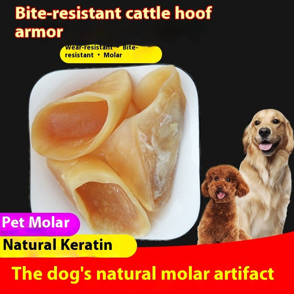 HKM-5219517 Natural Cowhide Anti-Bite Chew Snacks for Small and Medium Dogs