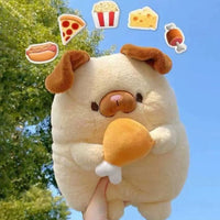 HKM-5220541 Plush 8-Inch Crane Machine Toy - Soft Rabbit Fur Filling