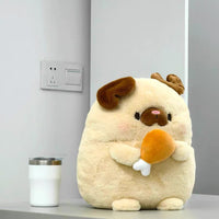 HKM-5220541 Plush 8-Inch Crane Machine Toy - Soft Rabbit Fur Filling