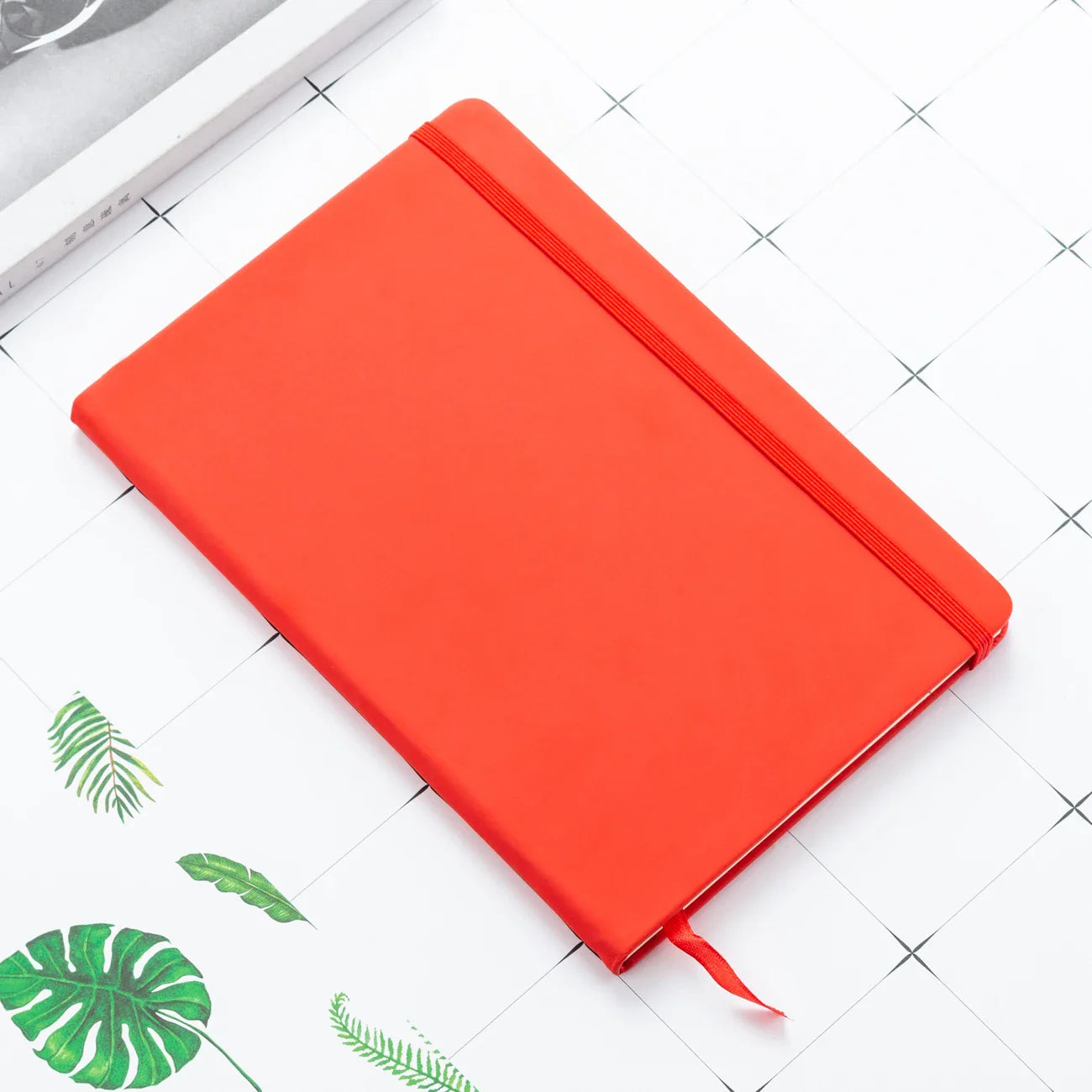 HKM-522067 Custom A5 Hardcover Journal Notebook with Embossed Logo in PU Leather