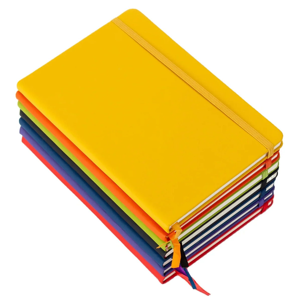 HKM-522067 Custom A5 Hardcover Journal Notebook with Embossed Logo in PU Leather