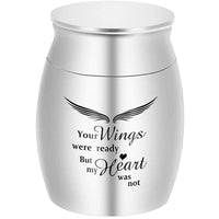 HKM-5222333 Custom Stainless Steel Pet Urn with Precision Design and Durable Finish
