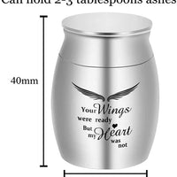 HKM-5222333 Custom Stainless Steel Pet Urn with Precision Design and Durable Finish