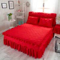 HKM-522259 Non-Slip Polyester Fiber Mattress Cover for Enhanced Stability and Comfort