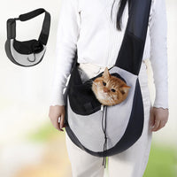 HKM-5223101 Pet Carrier Backpack for Puppies and Kittens - Medium Soft Polyester Design, Waterproof Interior, 40x22x10cm & 47x35x14cm Sizes