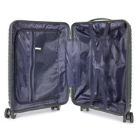 HKM-522323 Custom Colour Designer 3-Piece Trolley Luggage Set - Carry-On Suitcase 20, 24, 28 Inch PP Material