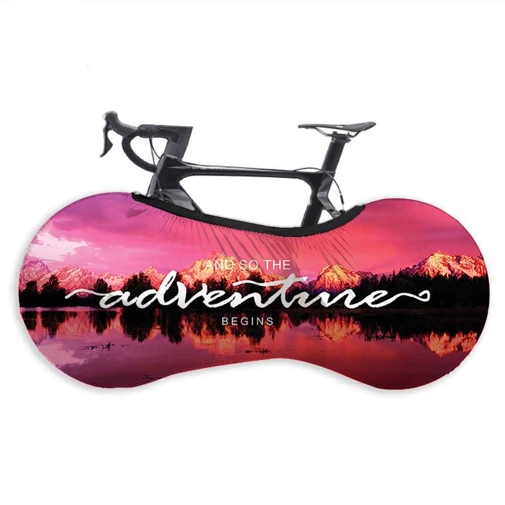 HKM-522451 Bicycle Semi-Covering Elastic Dust Cover for Weather Protection