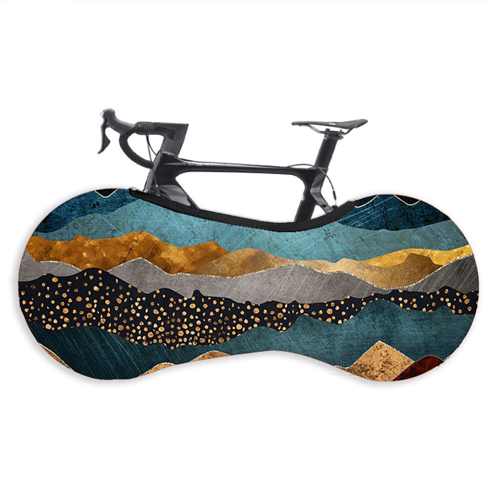 HKM-522451 Bicycle Semi-Covering Elastic Dust Cover for Weather Protection
