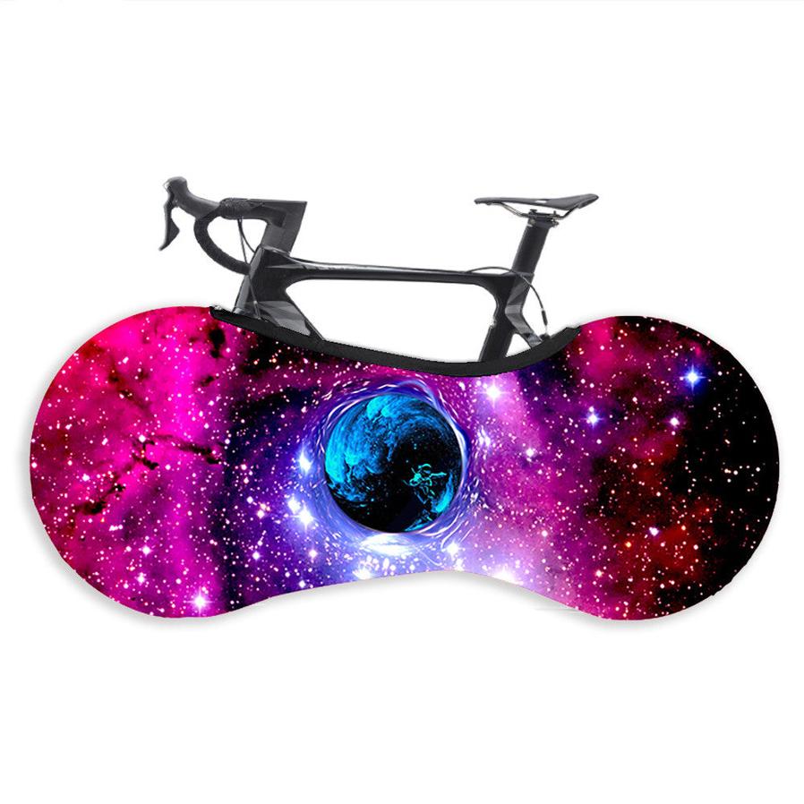 HKM-522451 Bicycle Semi-Covering Elastic Dust Cover for Weather Protection