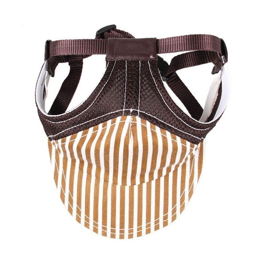 HKM-522515 Adjustable Cotton Baseball Cap for Large Dogs - Golden Retriever Size Options: S, M, L