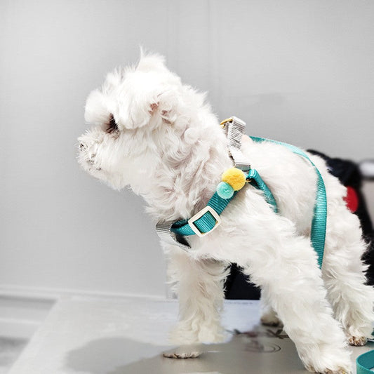 HKM-5225917 Comfortable Polyester Chest Strap for Small Dogs - Available in Multiple Colors