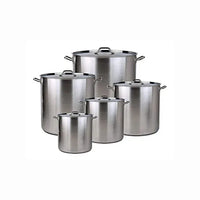 HKM-522643 Stainless Steel Commercial Kitchenware Set with Superior Heat Distribution