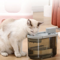 HKM-5226813 Automatic Cat Drinking Fountain with Infrared Sensor and Rechargeable Battery