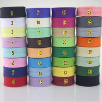 HKM-522771 Cotton Bias Tape with Miter-Cut Edging - 20mm Wide, 5m Length, Available in 34 Colors