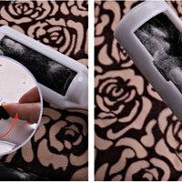 HKM-5228221 Pet Hair Remover Brush - Reusable Soft Adhesive Tool for Dog and Cat Fur Cleanup