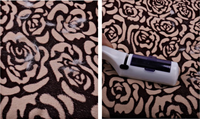 HKM-5228221 Pet Hair Remover Brush - Reusable Soft Adhesive Tool for Dog and Cat Fur Cleanup