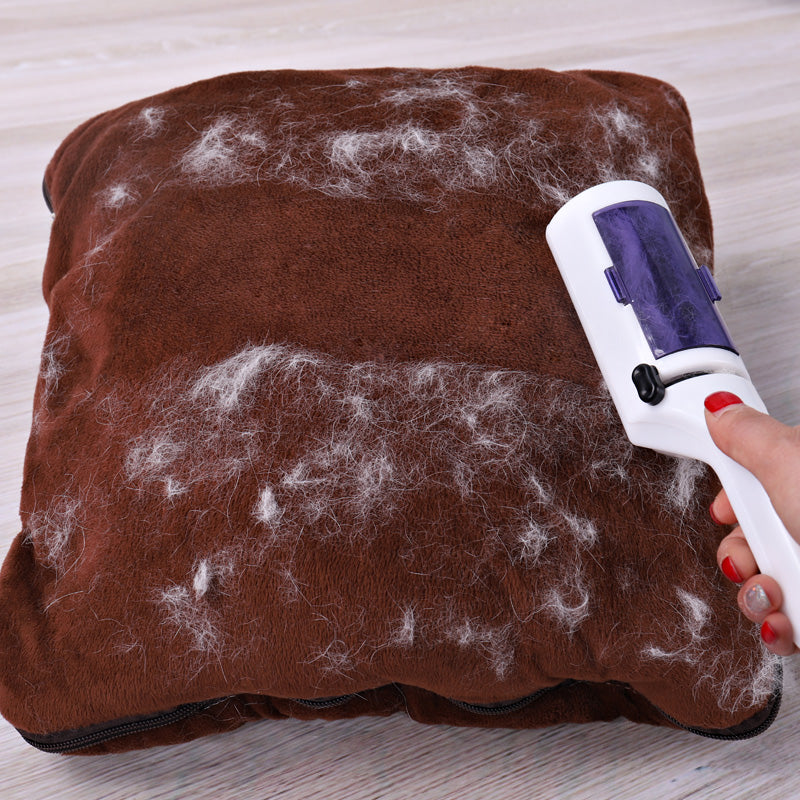 HKM-5228221 Pet Hair Remover Brush - Reusable Soft Adhesive Tool for Dog and Cat Fur Cleanup
