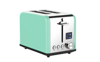 HKM-522835 Versatile Toaster with 1-6 Browning Levels and Reheat/Defrost Functions - LED Screen Display