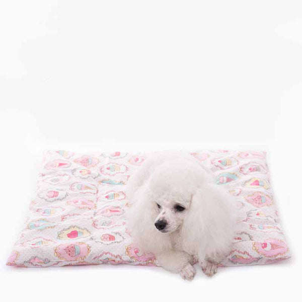 HKM-5228477 Cozy Cloth Pet Mat with Fun Designs - Multiple Sizes Available