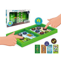 HKM-522899 Family Fun Bouncing Catapult Chess Game Set - Parent-Child Interaction Toy