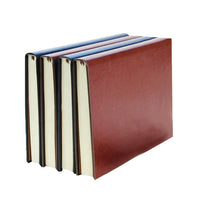 HKM-523219 A5 Lined Hardcover Leather Notebook for Back to School Use