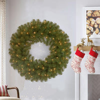 HKM-523219 LED Rattan Christmas Garland for Home Decor - Modern PVC Design Available in Multiple Sizes