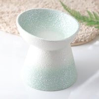 HKM-5232573 Ceramic Cat Food Bowl with High Foot Protection and 250ml Capacity