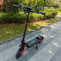 HKM-523283 Electric Scooter with 1600W Motor, 48V18Ah Battery, 50km/h Speed, Dual Suspension, App Control, Foldable Design, 120kg Capacity