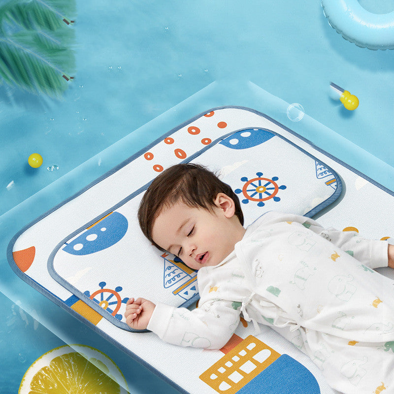 HKM-523411 Breathable Polyester Baby Sleep Pillow in Multiple Cute Designs