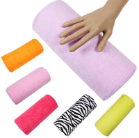 HKM-523411 Professional Nail Hand Pillow with Zipper Design - Comfortable Support for Nail Art Sessions