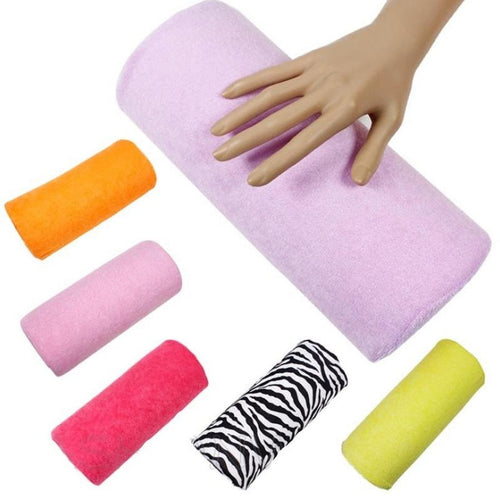 HKM-523411 Professional Nail Hand Pillow with Zipper Design - Comfortable Support for Nail Art Sessions