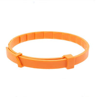 HKM-5234365 Rose Red Anti-Flea Collar for Cats and Dogs - Durable Plastic Design
