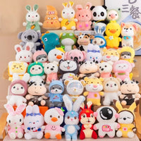 HKM-523539 Creative 7 Inch Animal Plush Toys for Weddings and Events