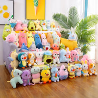 HKM-523539 Creative 7 Inch Animal Plush Toys for Weddings and Events
