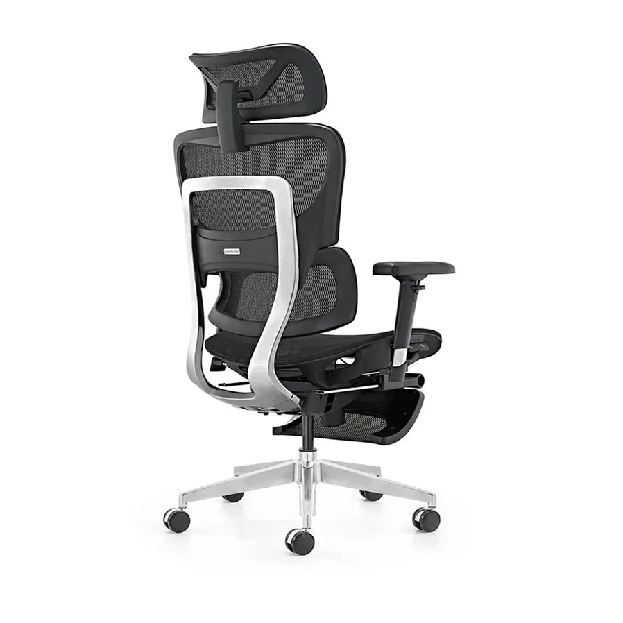 HKM-523539 Ergonomic Modern Executive Office Chair with Lumbar Support and Comfortable Fabric Design