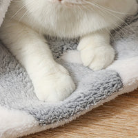 HKM-5235645 Self-Warming Reversible Pet Sleeping Mat for Dogs and Cats – Soft Coral Velvet Dog Bed, Machine Washable, Non-Slip Crate Pad