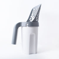 HKM-5236157 Integrated Cat Litter Scoop with Trash Can for Easy Waste Disposal and Cleaning