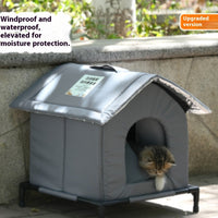 HKM-5236413 Wandering Cat Nest Outdoor Waterproof Winter Bed - Small, Medium, Large Sizes Available