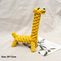 HKM-5238973 Durable Cotton Rope Chewing Toy for Dogs - Molar Friendly Designs